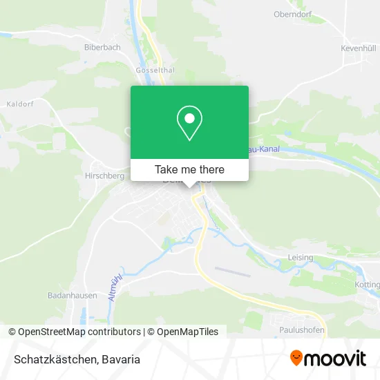 Карта Schatzkästchen