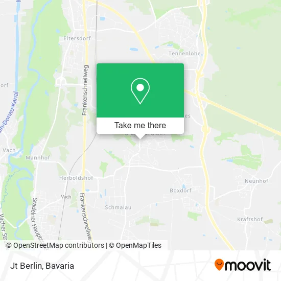 Карта Jt Berlin