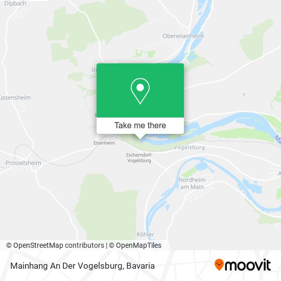 Mainhang An Der Vogelsburg map