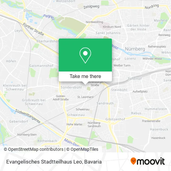 Evangelisches Stadtteilhaus Leo map