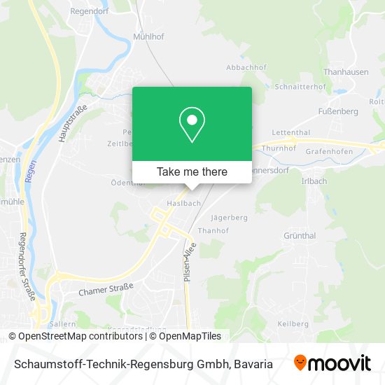 Schaumstoff-Technik-Regensburg Gmbh map