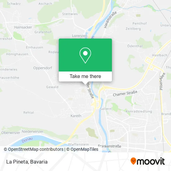 Карта La Pineta