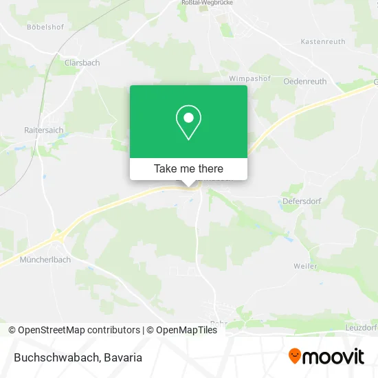 Карта Buchschwabach