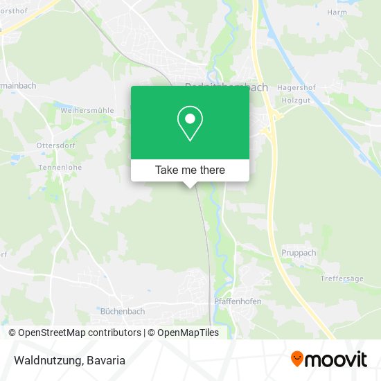 Карта Waldnutzung