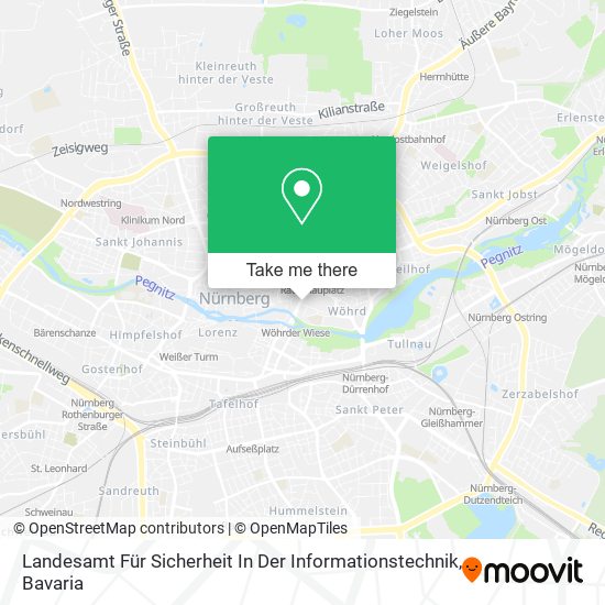 Landesamt Für Sicherheit In Der Informationstechnik map