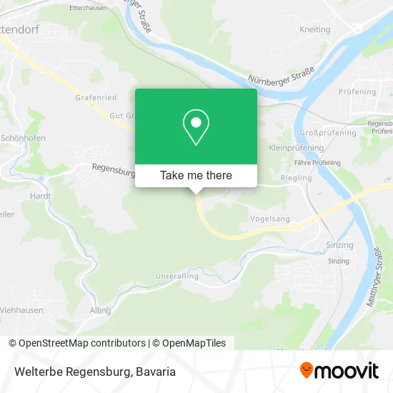 Карта Welterbe Regensburg