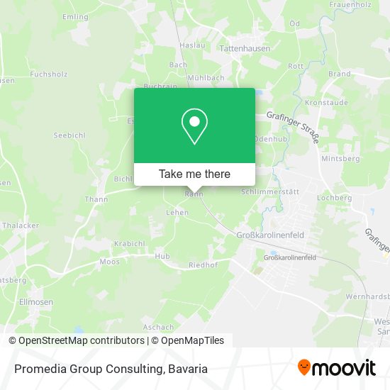 Promedia Group Consulting map