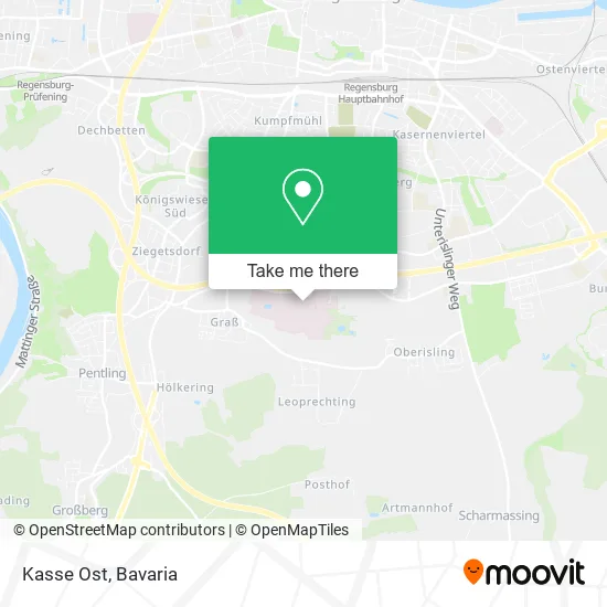 Карта Kasse Ost