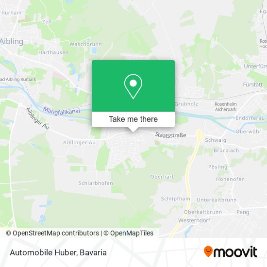 Карта Automobile Huber