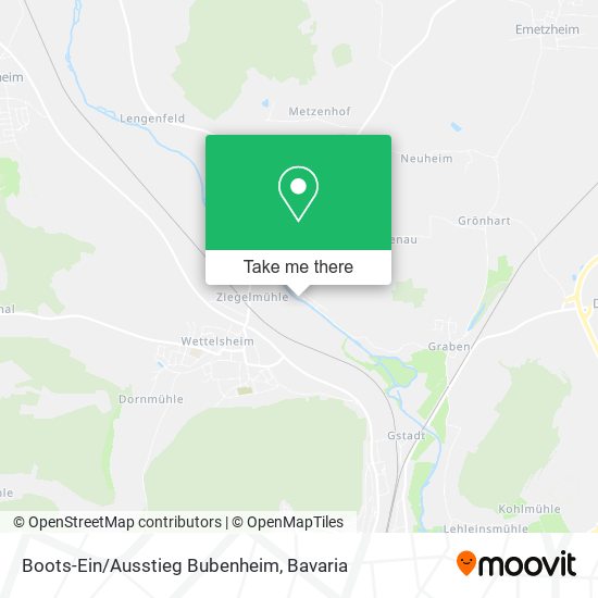 Boots-Ein/Ausstieg Bubenheim map