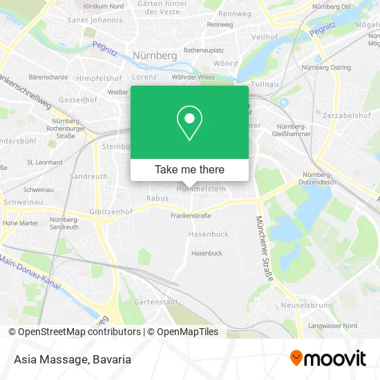 Карта Asia Massage