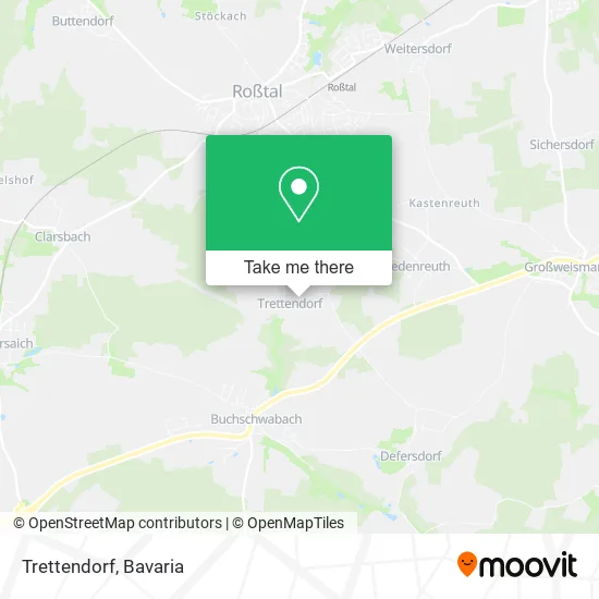 Карта Trettendorf