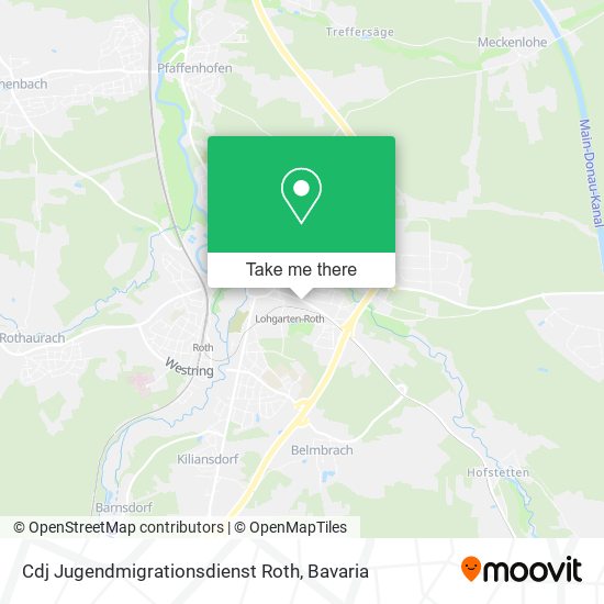 Cdj Jugendmigrationsdienst Roth map