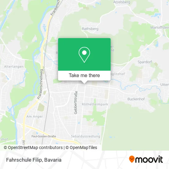 Карта Fahrschule Filip