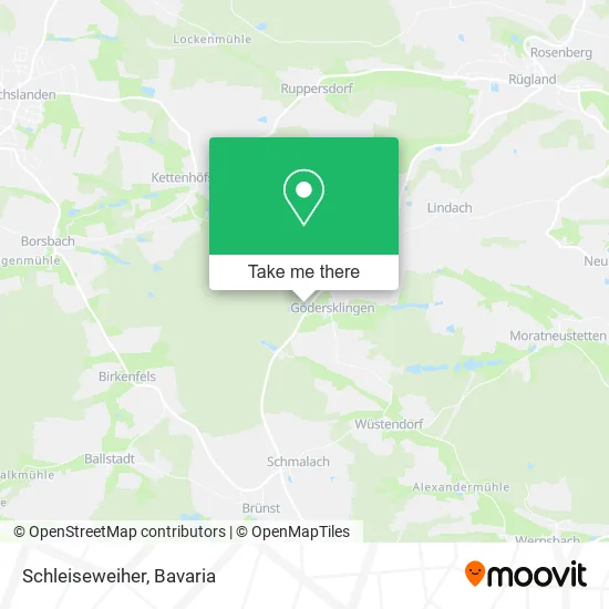 Карта Schleiseweiher