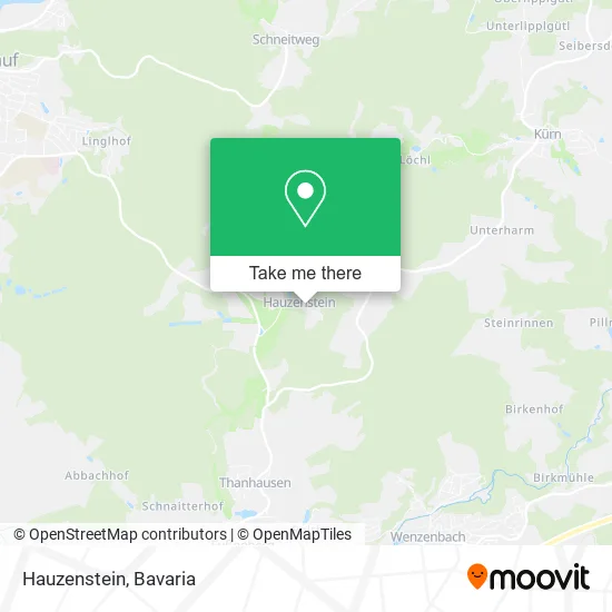 Карта Hauzenstein