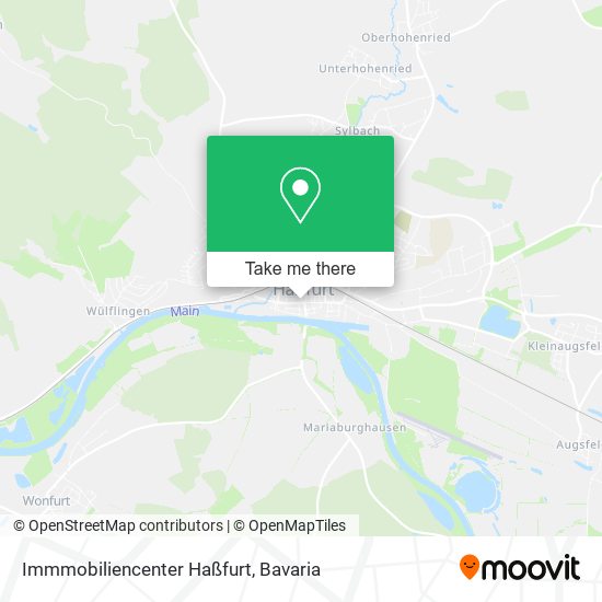 Immmobiliencenter Haßfurt map