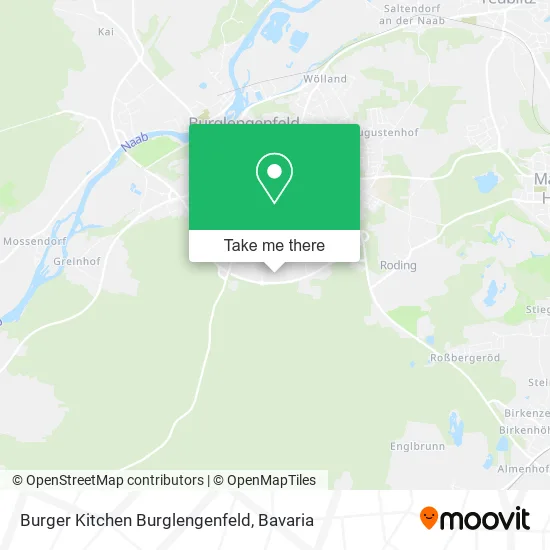Карта Burger Kitchen Burglengenfeld
