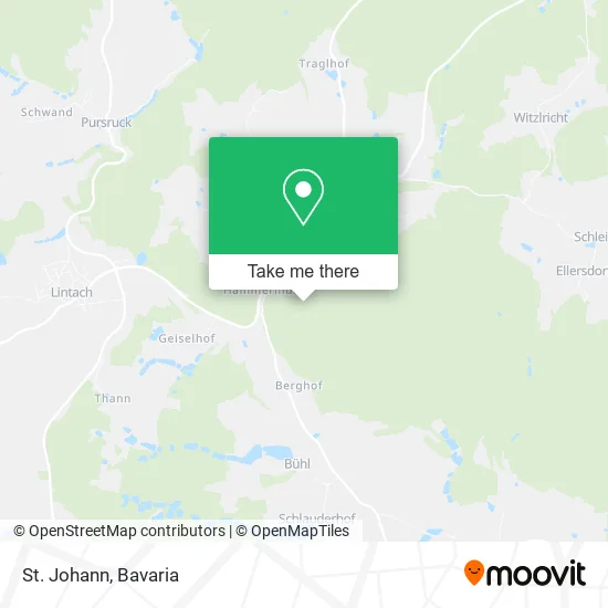 Карта St. Johann