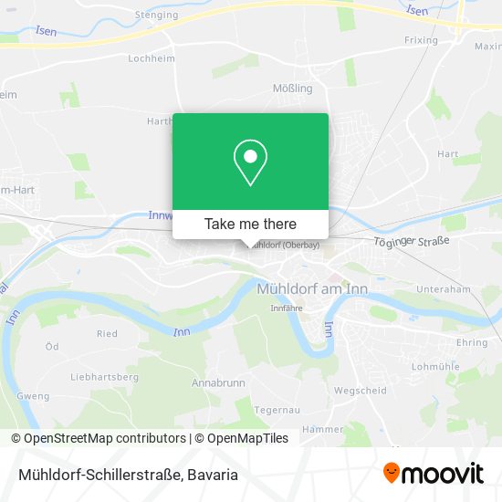 Mühldorf-Schillerstraße map