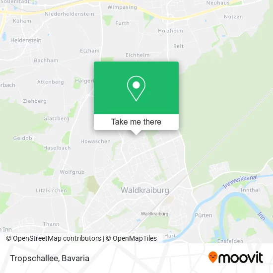 Карта Tropschallee