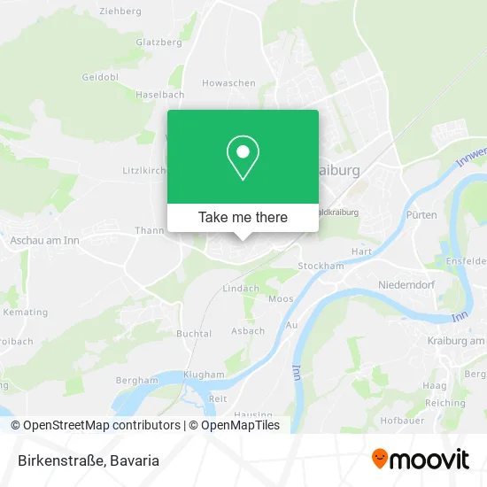 Карта Birkenstraße