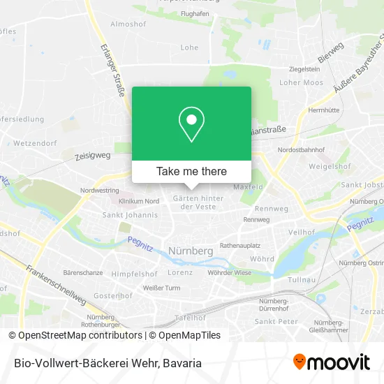 Карта Bio-Vollwert-Bäckerei Wehr