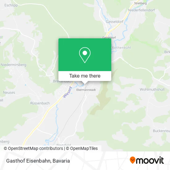 Карта Gasthof Eisenbahn