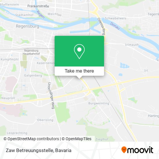 Zaw Betreuungsstelle map