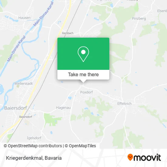 Карта Kriegerdenkmal