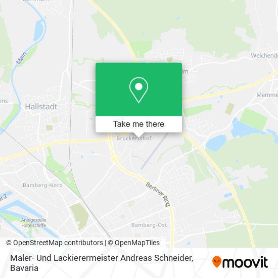 Maler- Und Lackierermeister Andreas Schneider map