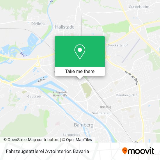 Fahrzeugsattlerei Avtointerior map