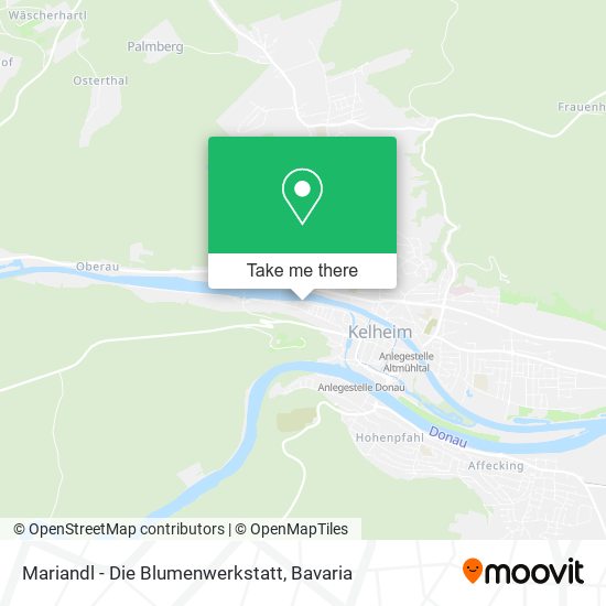 Mariandl - Die Blumenwerkstatt map