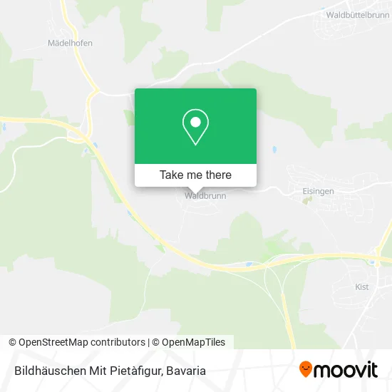 Карта Bildhäuschen Mit Pietàfigur