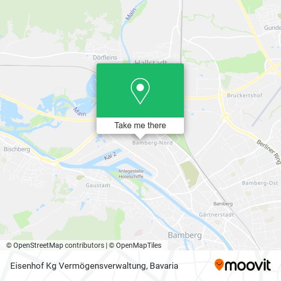 Карта Eisenhof Kg Vermögensverwaltung