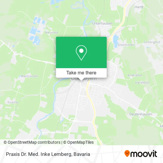 Карта Praxis Dr. Med. Inke Lemberg