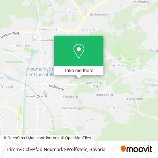 Карта Trimm-Dich-Pfad Neumarkt-Wolfstein