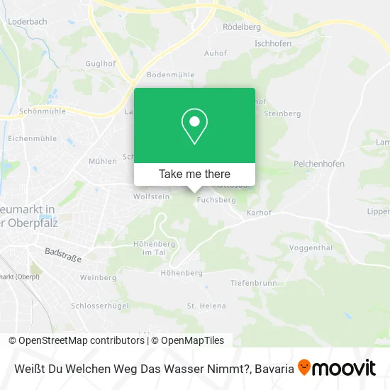 Карта Weißt Du Welchen Weg Das Wasser Nimmt?