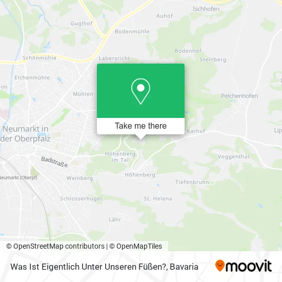 Карта Was Ist Eigentlich Unter Unseren Füßen?