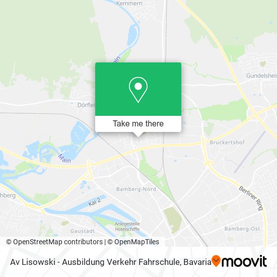 Av Lisowski - Ausbildung Verkehr Fahrschule map