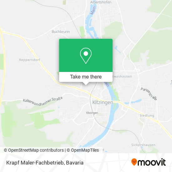 Карта Krapf Maler-Fachbetrieb