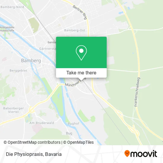 Карта Die Physiopraxis