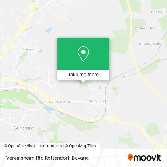 Карта Vereinsheim Rtc Rottendorf