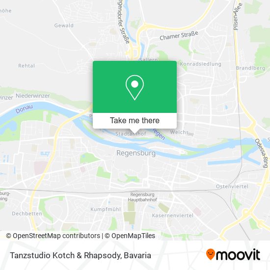 Tanzstudio Kotch & Rhapsody map