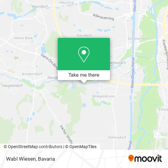Карта Wabl Wiesen
