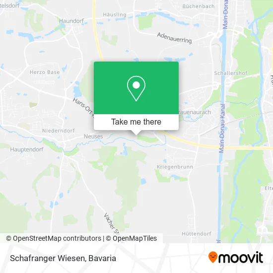 Карта Schafranger Wiesen