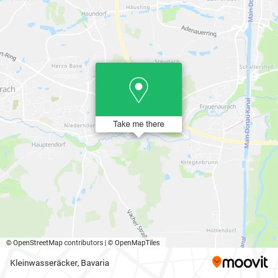 Карта Kleinwasseräcker