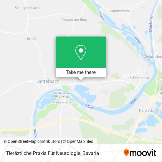 Tieräztliche Praxis Für Neurologie map