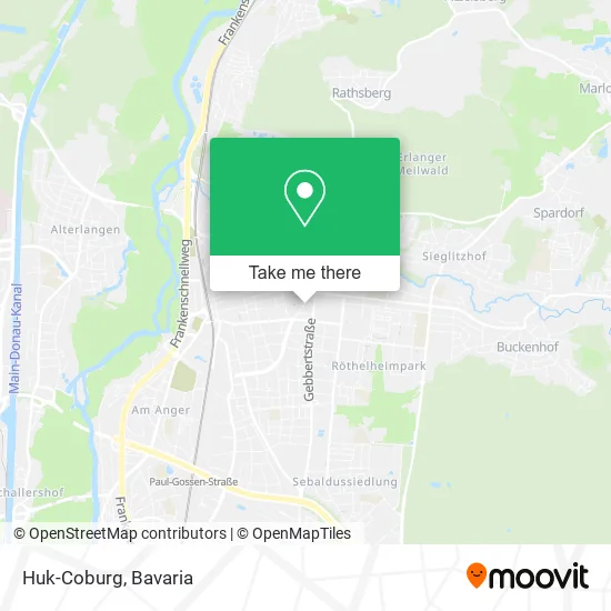 Карта Huk-Coburg