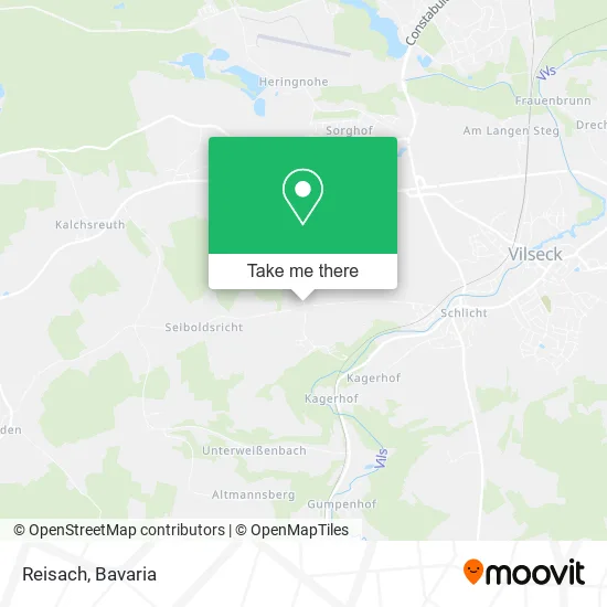 Карта Reisach